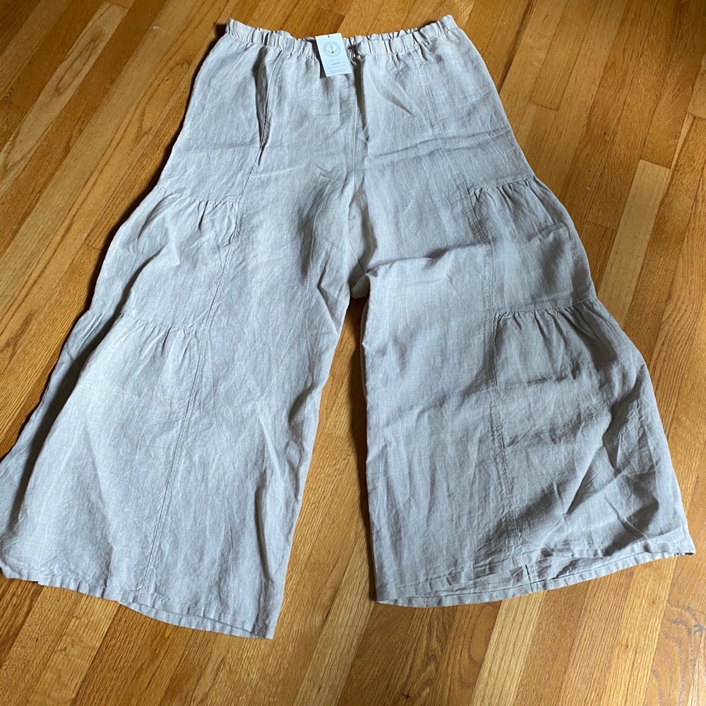Brand new with tags - wide leg, khaki pants